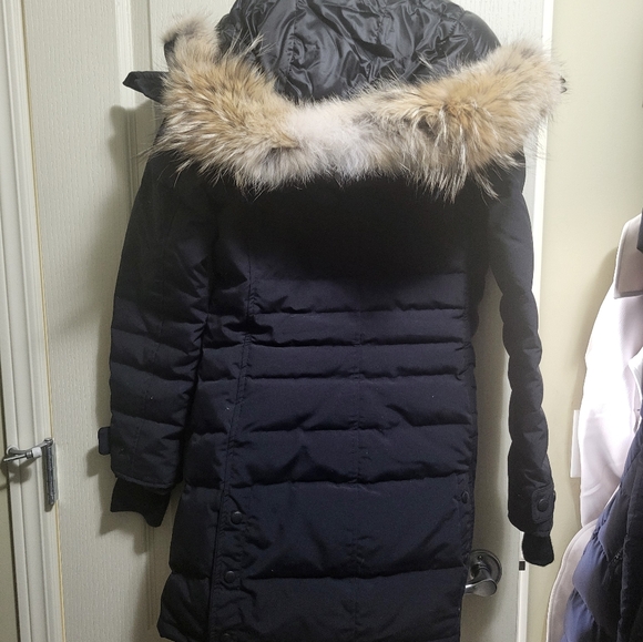 Navy Blue Canada Goose Jacket XS - Picture 4 of 7